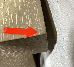 Open Box: Modern Farmhouse Nightstand (33") - Fog
