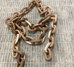 Open Box: Wooden Chain Wall Art - Natural