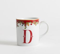 Nostalgic Christmas Stoneware Alphabet Mug