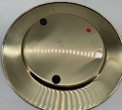 Open Box: Harrison Charger Plates, Set of 4 - Gold