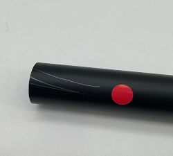 Open Box: Hidden Connection Room Darkening Curtain Rod (28"-48", 0.75" Diam.) - Matte Black