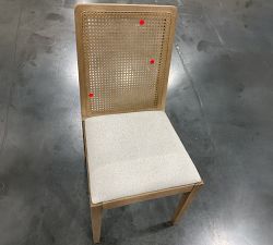 Open Box: Monty Cane Dining Chair - Seadrift