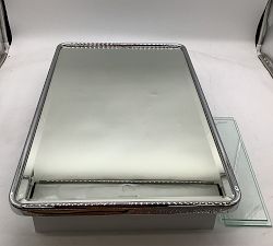 Open Box: Vintage Inset Medicine Cabinet (17" W x 27" H) - Chrome