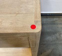 Open Box: Aptos Nightstand (24") - Sandwash, Brass