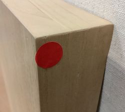 Open Box: Brighton Floating Wood Shelf (36"L x 14"D) - White Ash