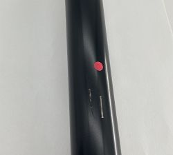 Open Box: Hidden Connection Room-Darkening Curtain Rod (60"-108", 1.25" Diam.) - Antique Bronze