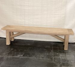 Open Box: Toscana Dining Bench (70"L x 14"W) - Seadrift