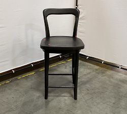 Open Box: Cline Swivel Counter Stool (24"H) - Charcoal