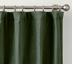 Open Box: Cozy Cloud Light Filtering Curtain (50"W x 108"L) - Hunter