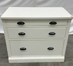 Open Box: Aubrey Home Office File Cabinet Base (36"W x 31"H) - Dutch White