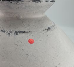 Open Box: Nana White Vase (15"W) - Black