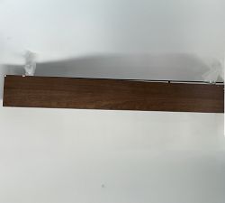 Open Box: Summerville Reversible Rail Ledge (60") - Antique Brown, Brass