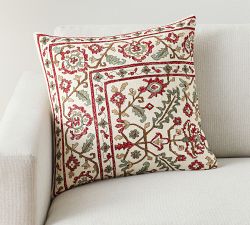Demeter Embroidered Pillow Cover
