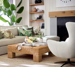 Cardiff Square Woven Coffee Table (41")