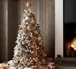 Lit Mirrored Star Tree Topper