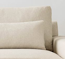 Big Sur Square Arm Deep Seat 3-Piece Wedge Sectional (129")