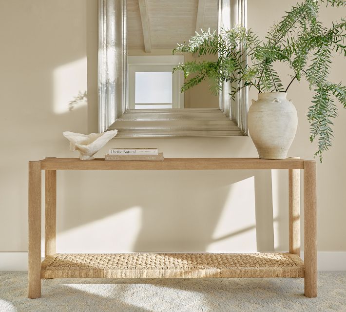 Bolinas Woven Console Table (64