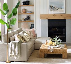Cardiff Square Woven Coffee Table (41")