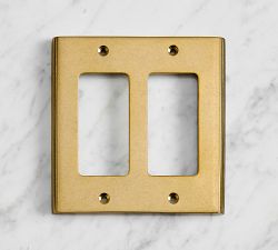 Sansome Double GFCI Switch Plate