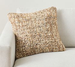 Tweed Woven Pillow Cover