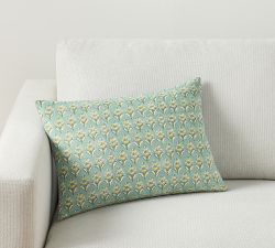 Regan Reversible Printed Lumbar Pillow Cover