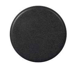Darien Geometric Stone Accent Table (14")