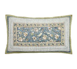 Open Box: Lowen Reversible Quilted Sham, King - Blue Multi