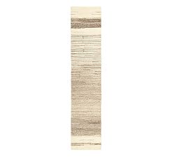 Open Box: Karson Hand-Tufted Wool Rug, 2.5' x 12' - Mocha Brown