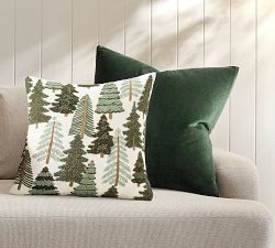 Pinecrest Embroidered Pillow Cover