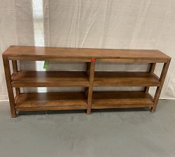 Open Box: Nicasio Rectangular 60" Console Table - Antique Umber