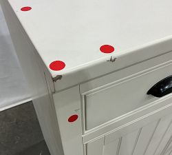Open Box: Aubrey Modular Media Cabinet Door Base (36") - Dutch White