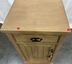 Open Box: Aubrey Modular Media Cabinet Left Door Base (18"W x 36"H) - Seadrift