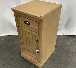Open Box: Aubrey Modular Media Cabinet Left Door Base (18"W x 36"H) - Seadrift