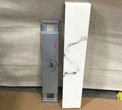 Open Box: Mona Vanity Light (28") - White Alabaster
