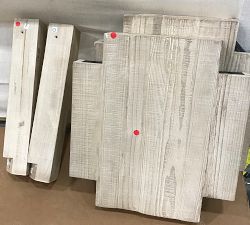 Open Box: Rockport Rectangular Side Table (24") - Pale Sand