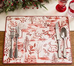 Woodland Stag Corkmats - Set of 4