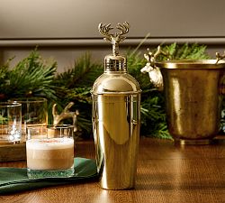 Gold Stag Cocktail Shaker
