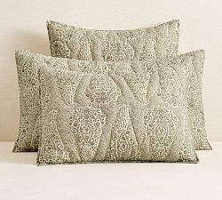 Francesca Paisley Quilted Sham
