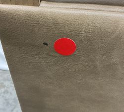 Open Box: Neil Leather Counter Stool (24"H) - Light Oak
