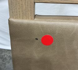 Open Box: Neil Leather Counter Stool (24"H) - Light Oak