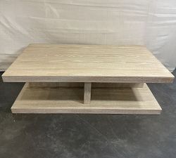 Open Box: Newport Rectangular Coffee Table (54") - Mist