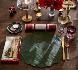 Faux Leather Placemats - Set of 4