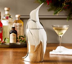 Figural Barware Holiday Cocktail Shakers