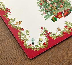 Nostalgic Christmas Corkmats - Set of 4