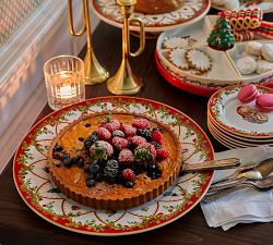 Nostalgic Christmas Icon Stoneware Serving Platter