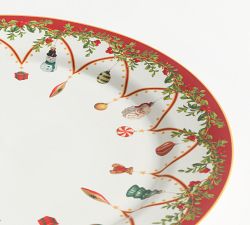 Nostalgic Christmas Icon Stoneware Serving Platter