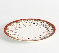 Nostalgic Christmas Icon Stoneware Serving Platter