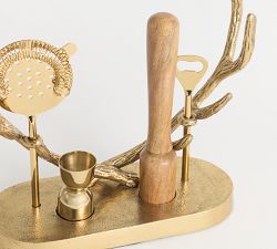 Gold Stag 4-Piece Bar Tool Set