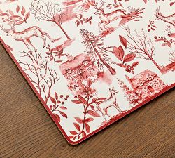 Woodland Stag Corkmats - Set of 4
