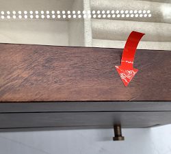 Open Box: Burlwood Jewelry Armoire